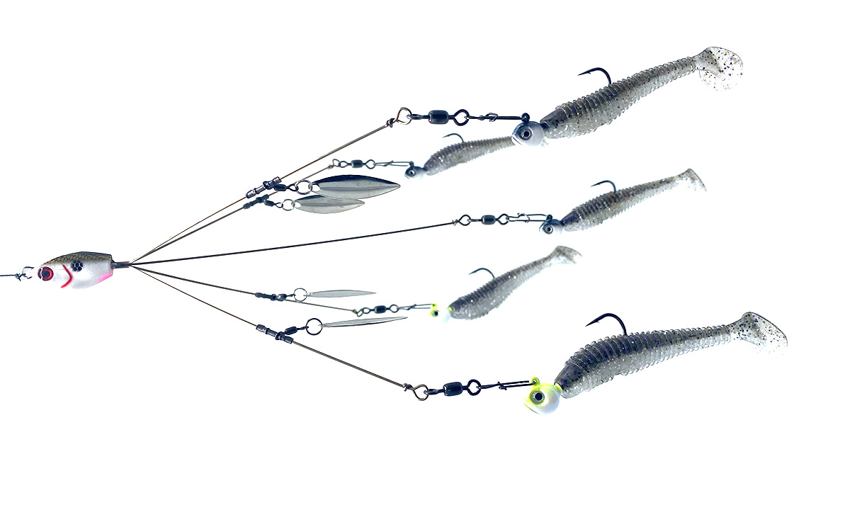 For Bass Fishing Freshwater Rig Setup Umbrella Fishing Rig Alabama